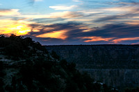 Canyon sunrise and horses 11-6-20-13
