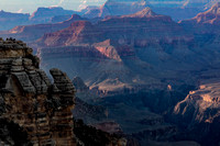 Canyon sunrise and horses 11-6-20-7
